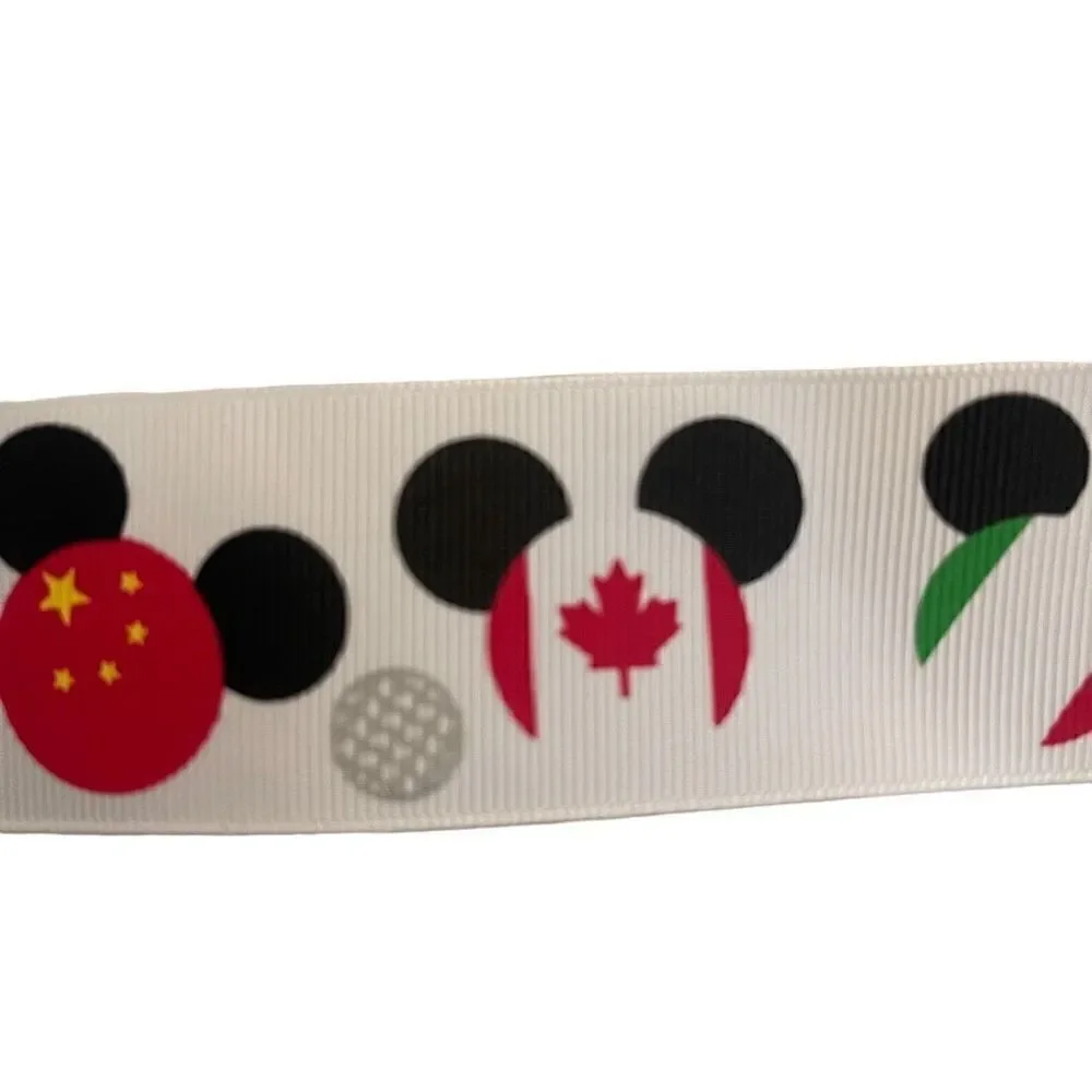 Grosgrain Ribbon 1.5” 5 yards yds 5/$20 NEW bows bow making shipping printed